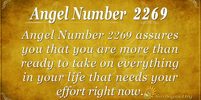 Angel Number 2269