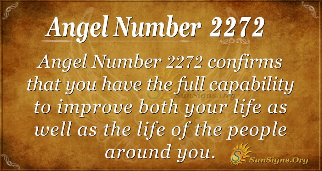 Angel Number 2272