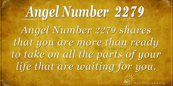 Angel Number 2279