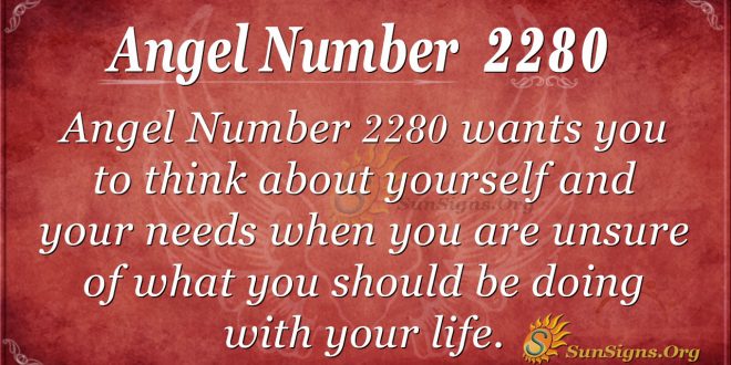 Angel number 2280