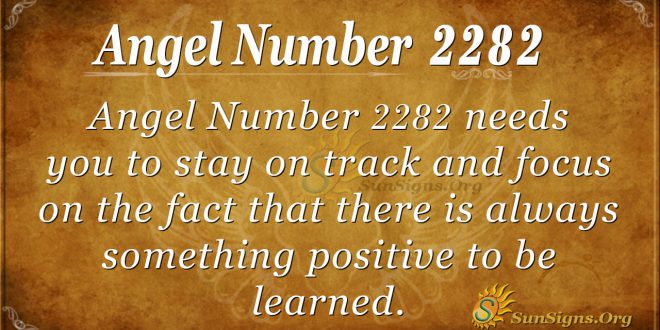 Angel number 2282