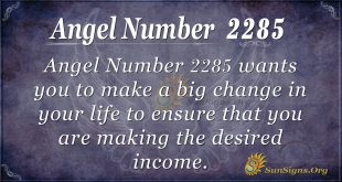 Angel number 2285