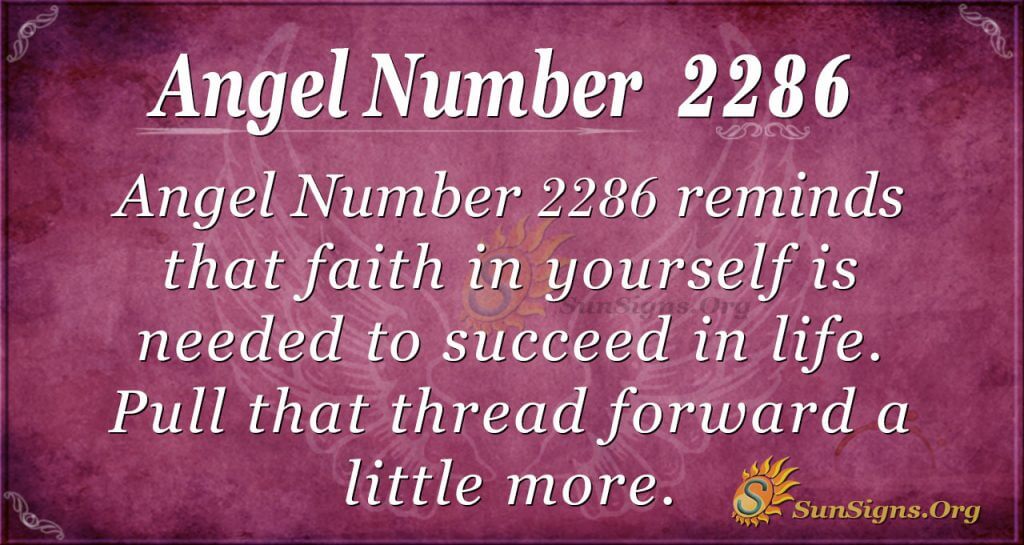 Angel number 2286