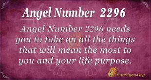 Angel Number 2296