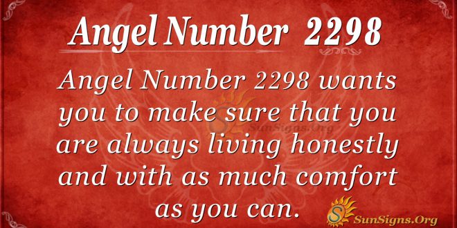 Angel number 2298