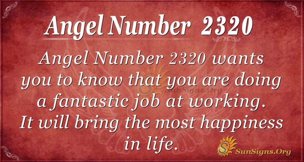 Angel number 2320