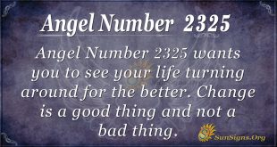 Angel number 2325
