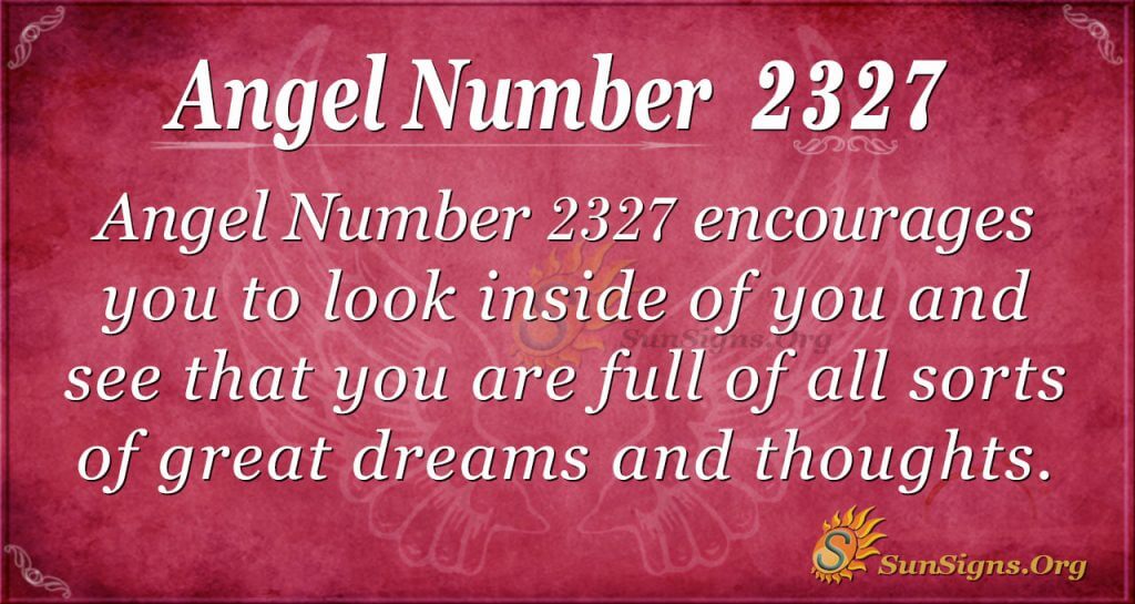 Angel number 2327