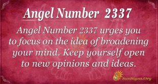 Angel number 2337