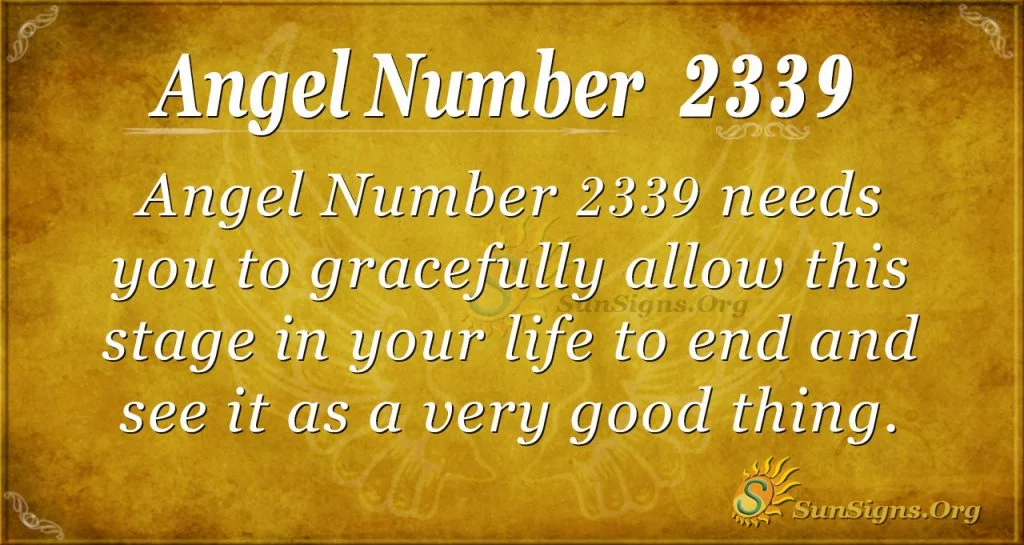 Angel number 2339