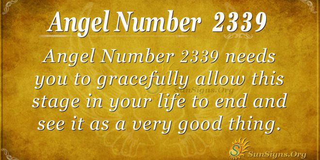 Angel number 2339