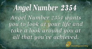 Angel Number 2354