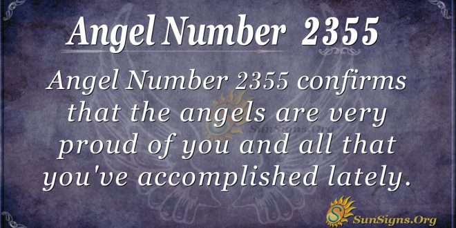 Angel number 2355