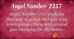 Angel number 2357