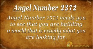 Angel number 2372