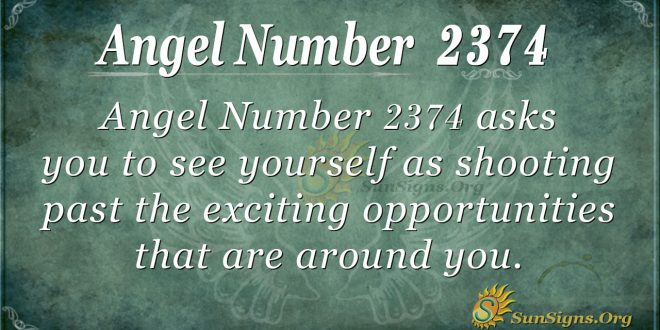 Angel number 2374