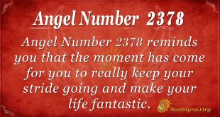 Angel number 2378