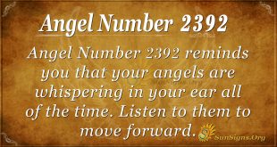 Angel number 2392