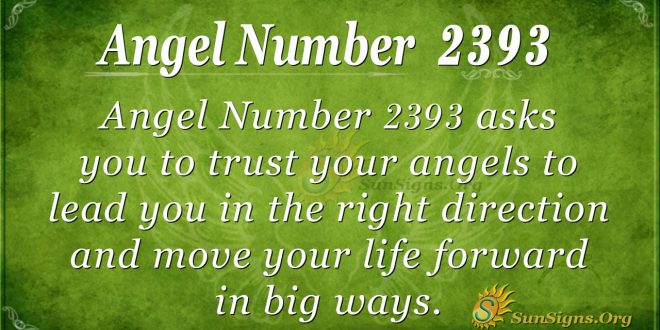 Angel number 2393