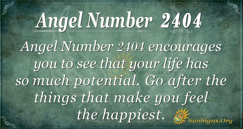 Angel Number 2404