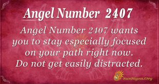 Angel Number 2407