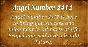 Angel Number 2412