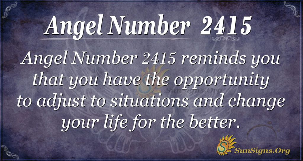 Angel number 2415