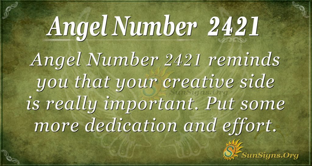Angel number 2421