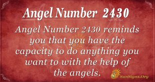 Angel number 2430
