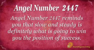 Angel number 2447