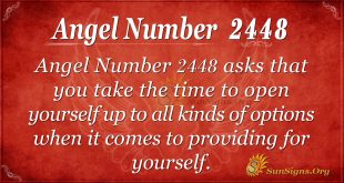 Angel Number 2448