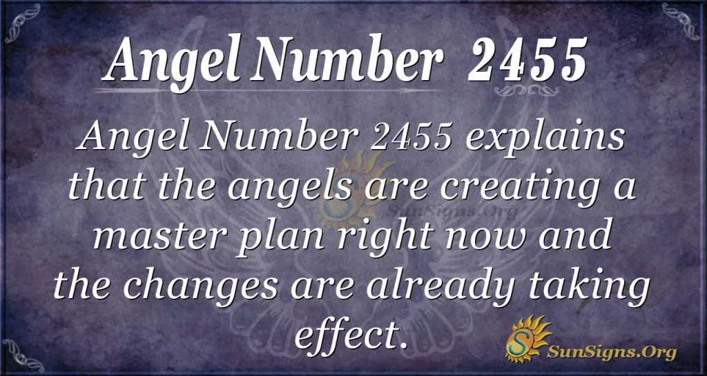 Angel Number 2455