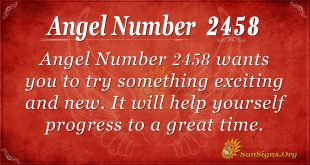 Angel Number 2458