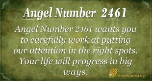 Angel number 2461
