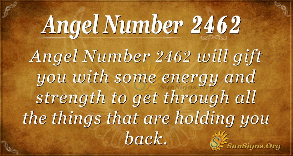 Angel Number 2462