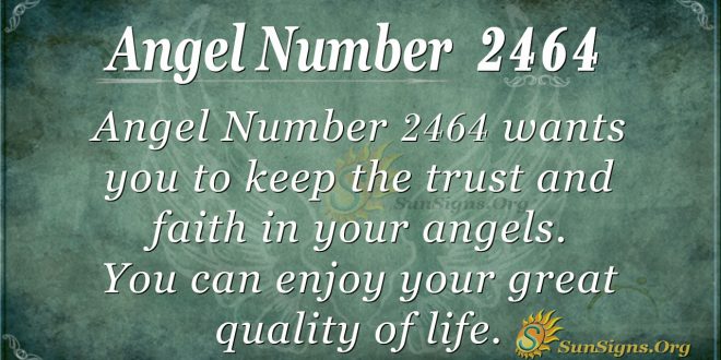 Angel Number 2464