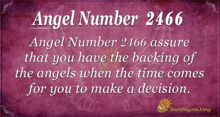 Angel number 2466