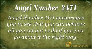 Angel Number 2471