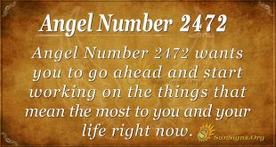 Angel number 2472