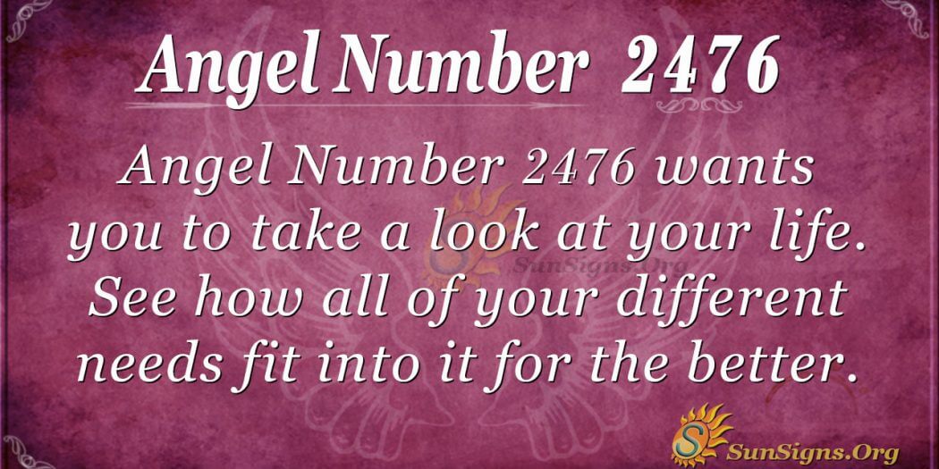 Angel Number 2476 Meaning: Love Your Body - SunSigns.Org