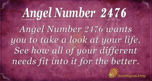 Angel Number 2476