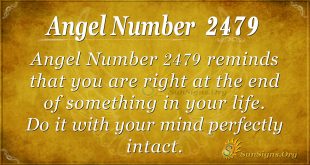 Angel Number 2479