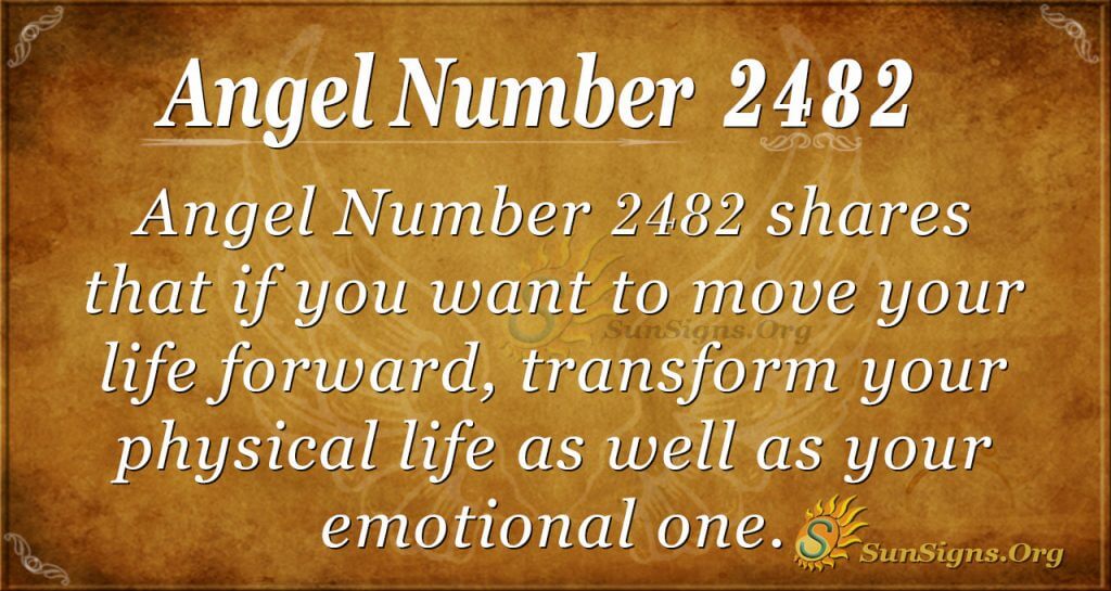 Angel Number 2482