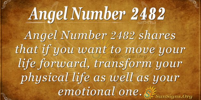 Angel Number 2482