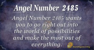Angel number 2485