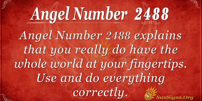 Angel Number2488