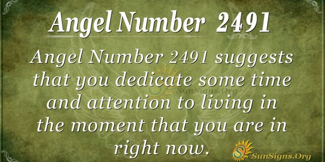 Angel number 2491