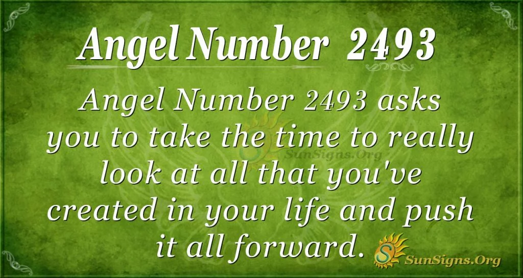 Angel number 2493