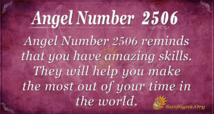 Angel Number 2506