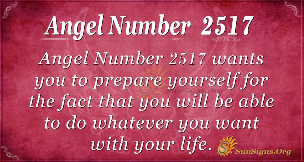 Angel Number 2517